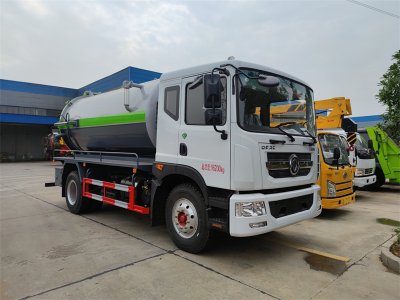 抽吸運(yùn)輸污水淤泥、糞便、沼液罐式車(chē)，國(guó)六排放吸污車(chē)抽吸快、適用面廣